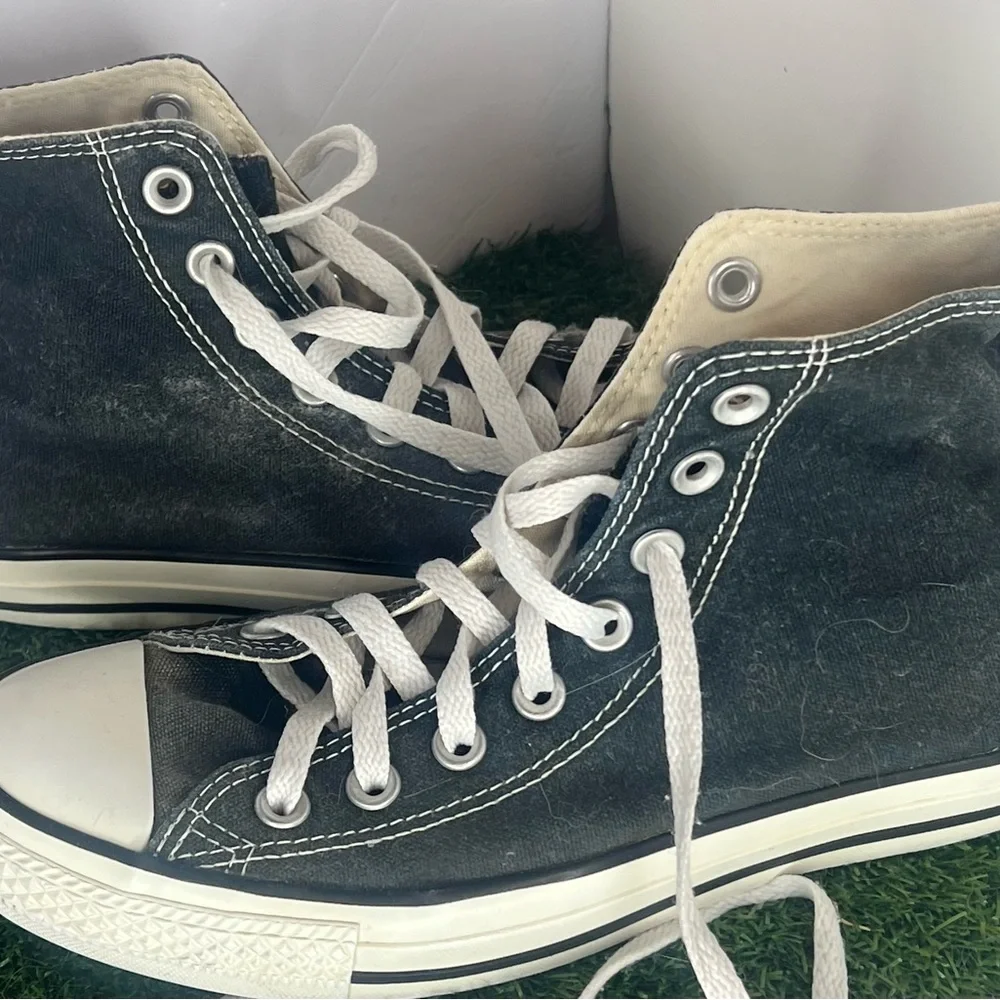 Converse Chuck Taylor All Star Women’s High Top Canvas Sneakers Black/White 8.5